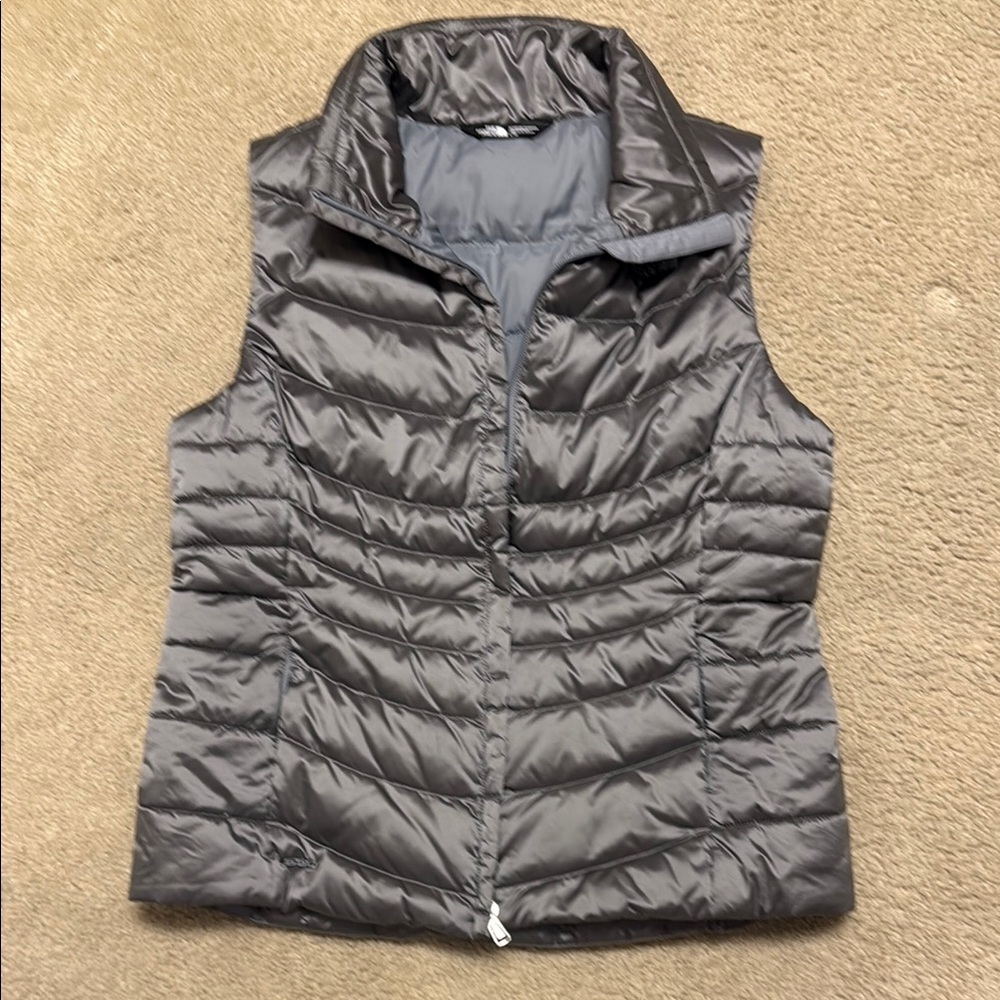 Gray Puffer Vest